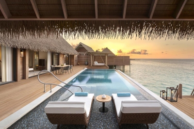 Bedded Overwater Villa With Pool
