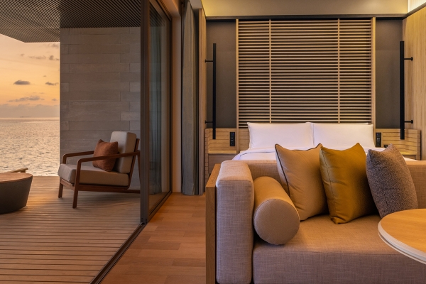 Sunset Overwater Pool Villa