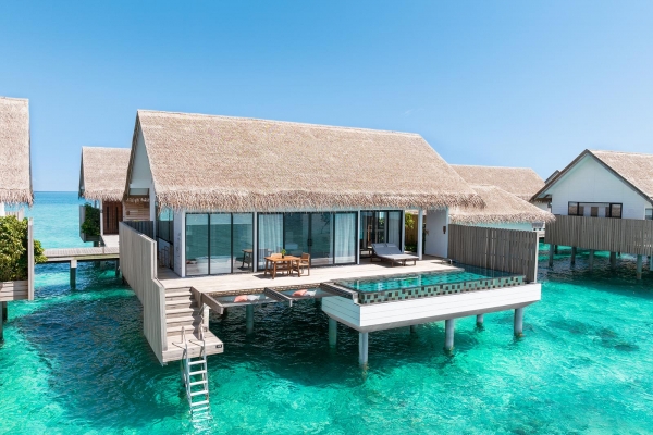 ONE BEDROOM OVERWATER SUITE WITH POOL
