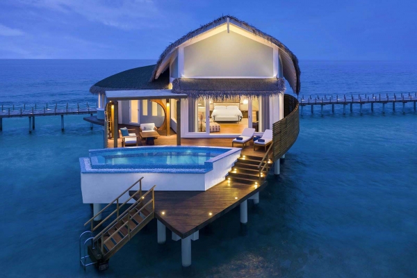 Over Water Pool Villa