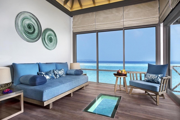 Sunset Water Villa with Infinity Pool