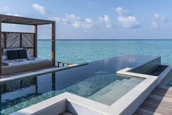 Sunset Family Water Villa with Pool