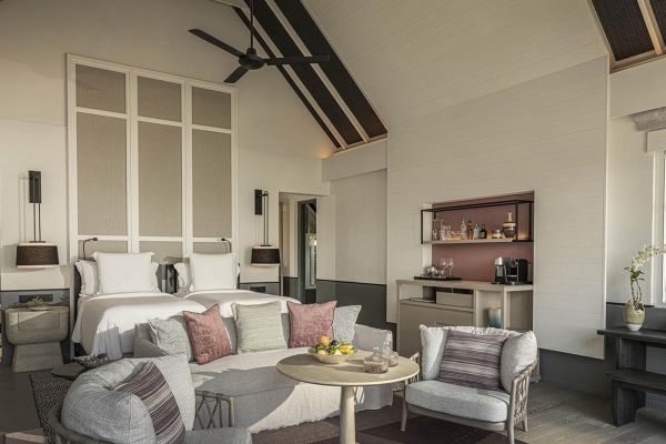 Two-Bedroom Oceanfront Bungalow – Partial Sea View