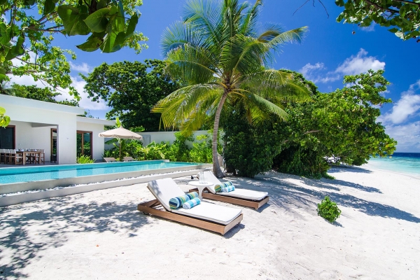 Beach Villa with Pool
