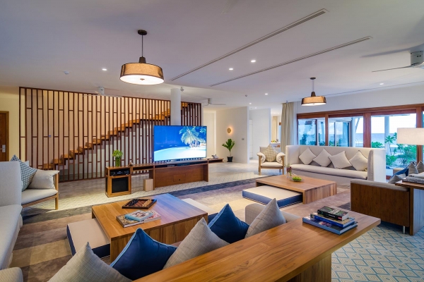 Sunset Water Pool Villa