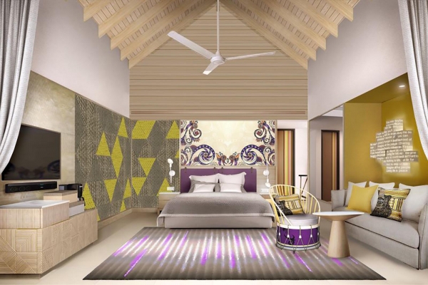 ROCK ROYALTY OVERWATER POOL VILLA 