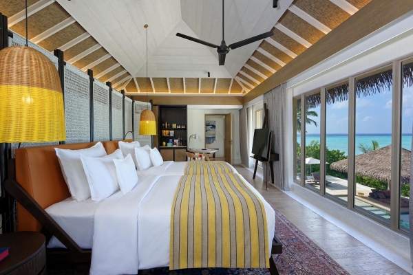 Two Bedroom Beachfront Pool Residence with Club