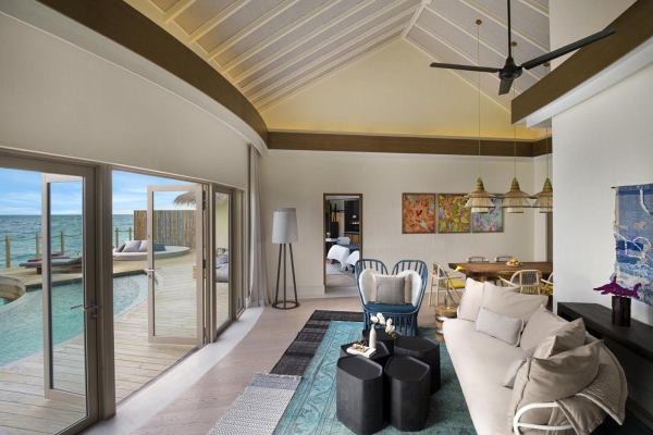 Two Bedroom Overwater Pool Residence with Club