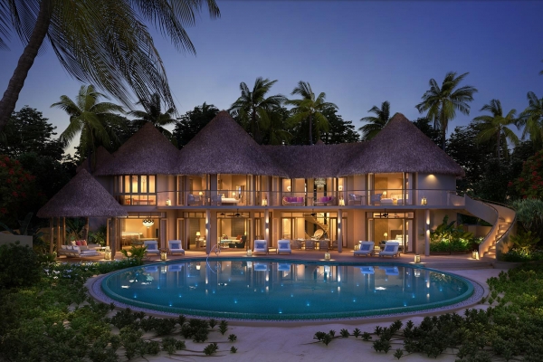 Two-Bedroom Beach Residence with Private Pool