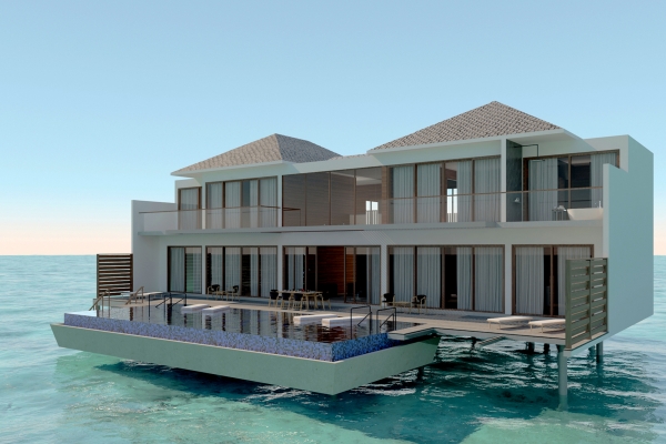 Presidential Water Villa